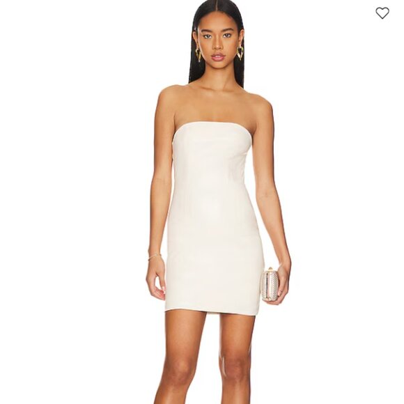 Luca Faux Leather Dress LBLC The Label from Revolve - Picture 1 of 3